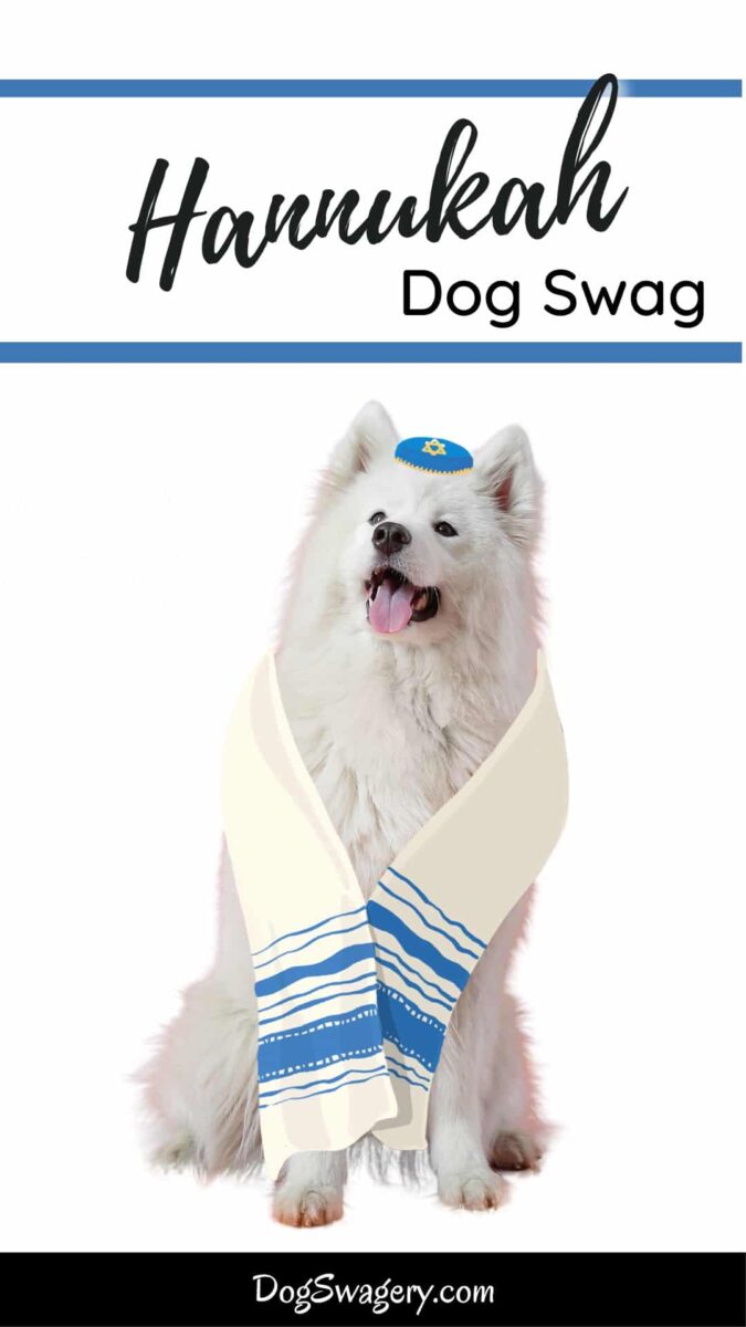 Hanukkah Dog Swag